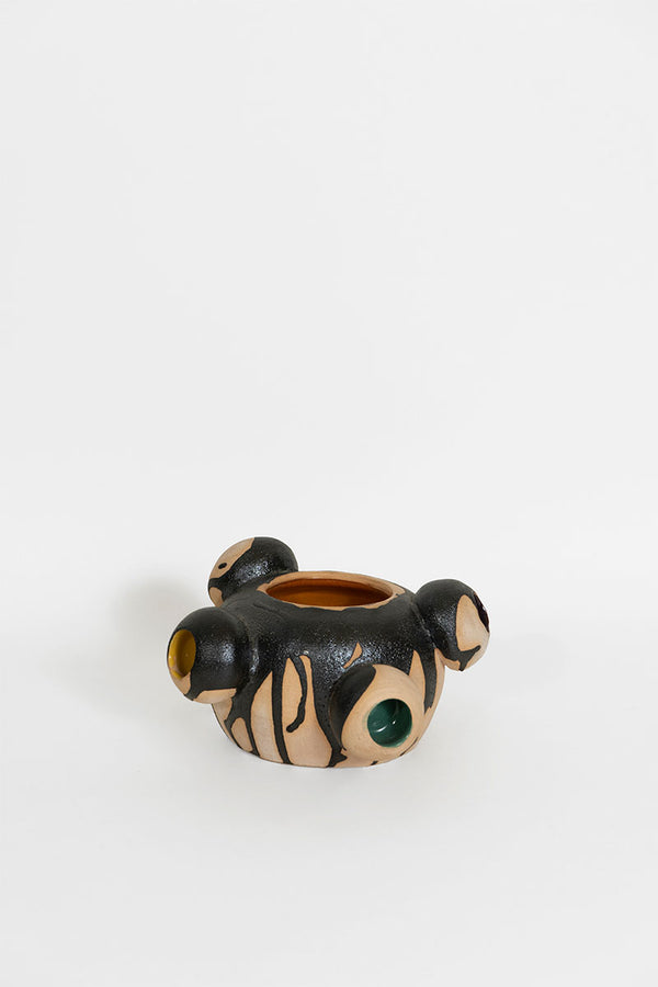 Black Ceramic Vase Flowers Singapore Delivery 