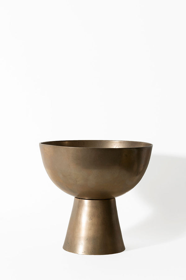 Patinated Brass Chalice